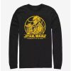 Long Sleeves * | Boxlunch Star Wars The Mandalorian Wherever I Go Long-Sleeve T-Shirt