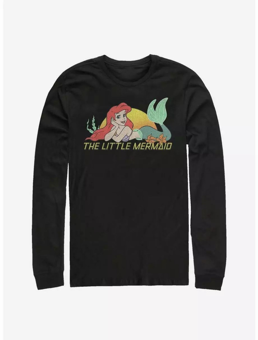 Long Sleeves * | Boxlunch Disney The Little Mermaid Tired Of Swimming Long-Sleeve T-Shirt