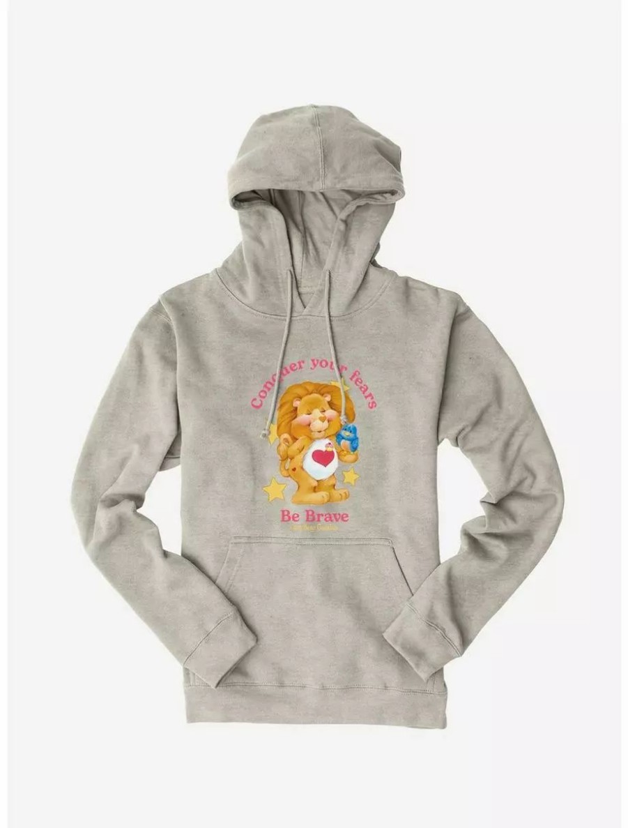 Hoodies * | Boxlunch Care Bear Cousins Brave Heart Lion Be Brave Hoodie