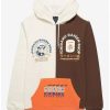 Hoodies * | Naruto Shippuden Chibi Naruto Ichiraku Ramen Shop Color Block Hoodie Boxlunch Exclusive