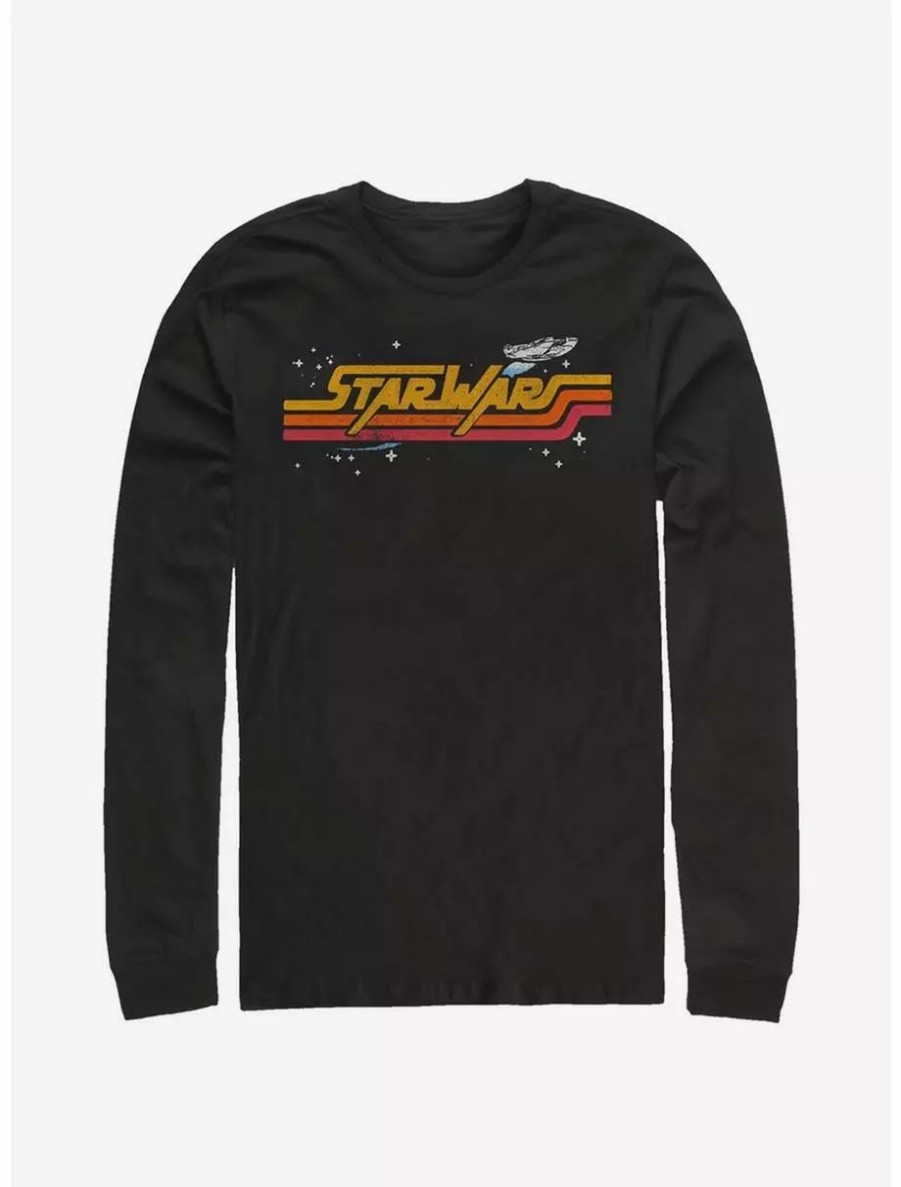 Long Sleeves * | Boxlunch Star Wars Blasts Past Long-Sleeve T-Shirt