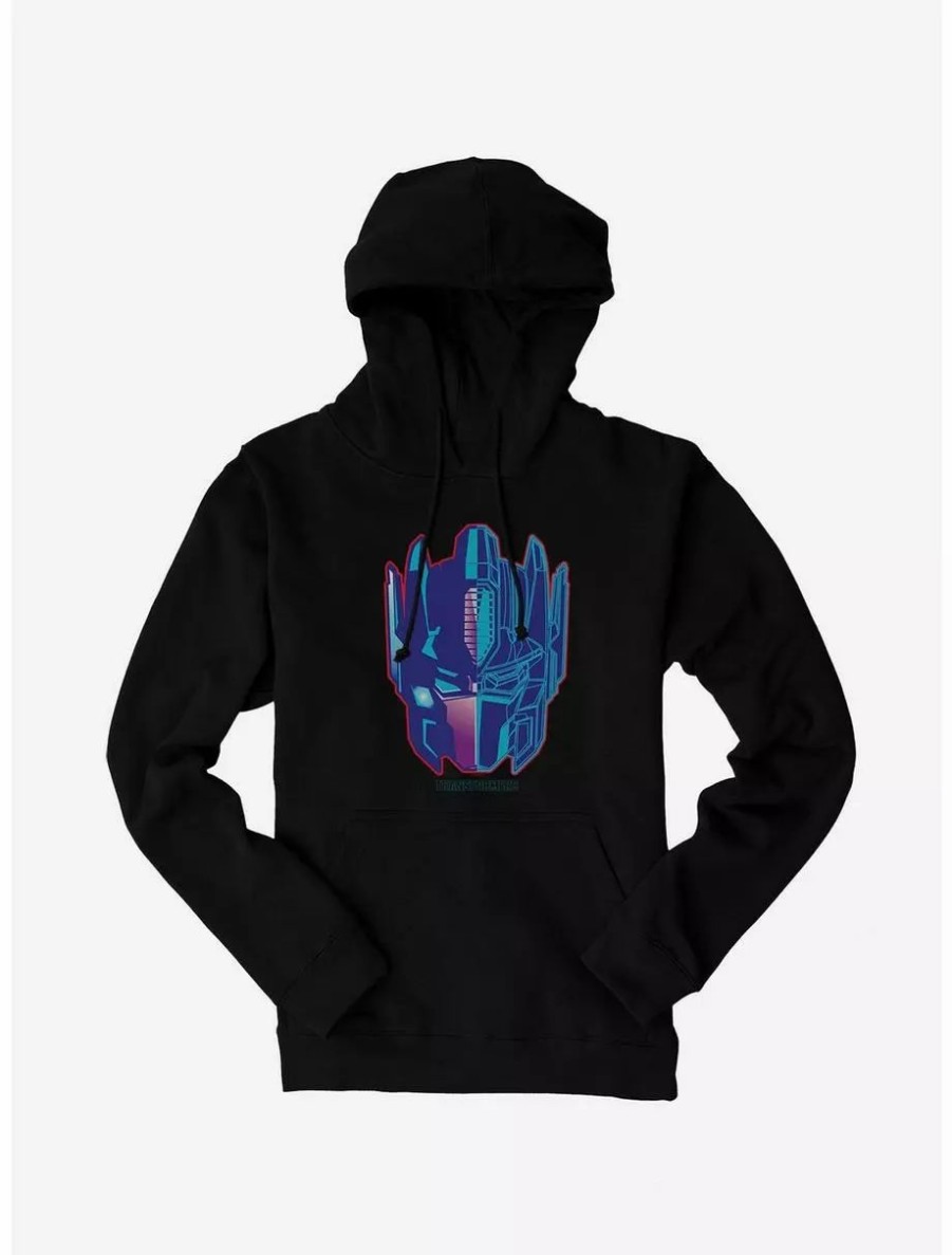 Hoodies * | Boxlunch Transformers Optimus Prime Head Icon Hoodie