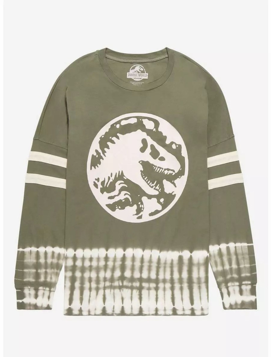 Jerseys * | Jurassic World: Dominion T-Rex Logo Dip-Dye Hype Jersey Boxlunch Exclusive