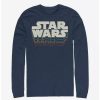 Long Sleeves * | Boxlunch Star Wars Retro Gradient Long-Sleeve T-Shirt