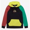 Hoodies * | Jurassic Park Logo Color Block Hoodie Boxlunch Exclusive