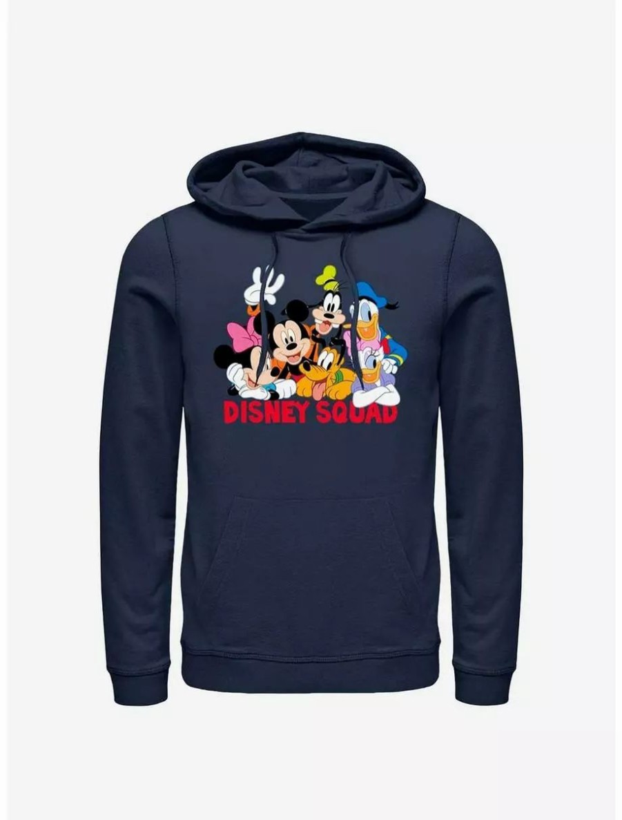 Hoodies * | Boxlunch Disney Mickey Mouse Squad Hoodie