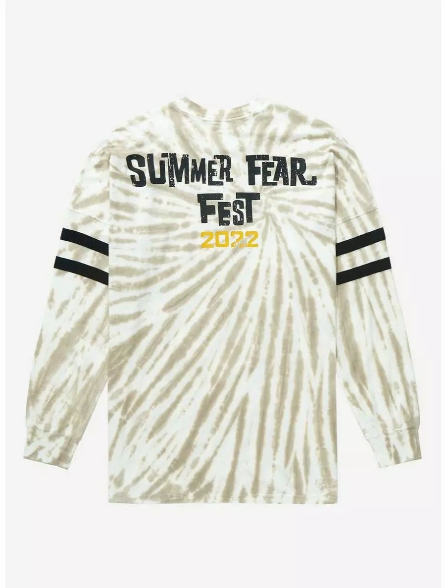 Jerseys * | Disney The Nightmare Before Christmas Summer Fear Fest Tie-Dye Hype Jersey Boxlunch Exclusive