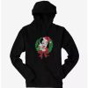 Hoodies * | Boxlunch Betty Boop Pudgys Wreath Hoodie