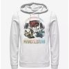 Hoodies * | Boxlunch Star Wars The Mandalorian The Living Waters In The Mines Of Mandalore Hoodie