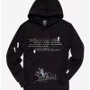 Hoodies * | Studio Ghibli Princess Mononoke Embroidered Hoodie Boxlunch Exclusive