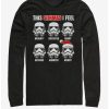 Long Sleeves * | Boxlunch Star Wars Sithmas Feelings Long-Sleeve T-Shirt