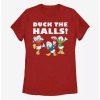 Graphic Tees * | Boxlunch Disney Huey, Dewey And Louie Holiday Womens T-Shirt