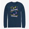 Long Sleeves * | Boxlunch Marvel Black Panther Caution Crossing Long-Sleeve T-Shirt