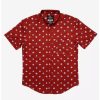 Button-Up Tops * | Boxlunch Rsvlts Marvel Arc Reactor Kunuflex Short Sleeve Shirt