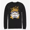 Long Sleeves * | Boxlunch Star Wars Candy Corn Trooper Long-Sleeve T-Shirt