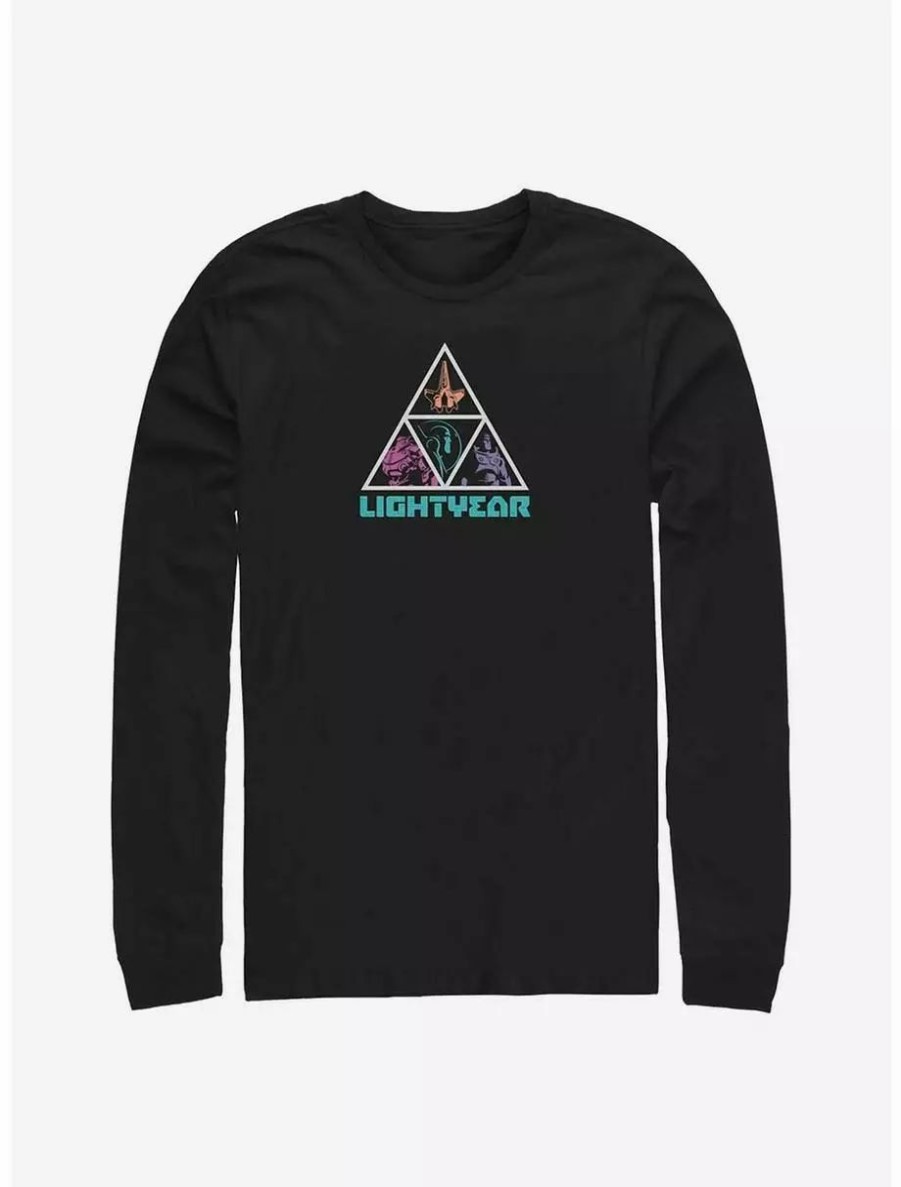 Long Sleeves * | Boxlunch Disney Pixar Lightyear Pyramid Long-Sleeve T-Shirt