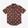 Button-Up Tops * | Boxlunch Rsvlts Marvel Spider-Man "Amazing Fantasy" Kunuflex Short Sleeve Shirt