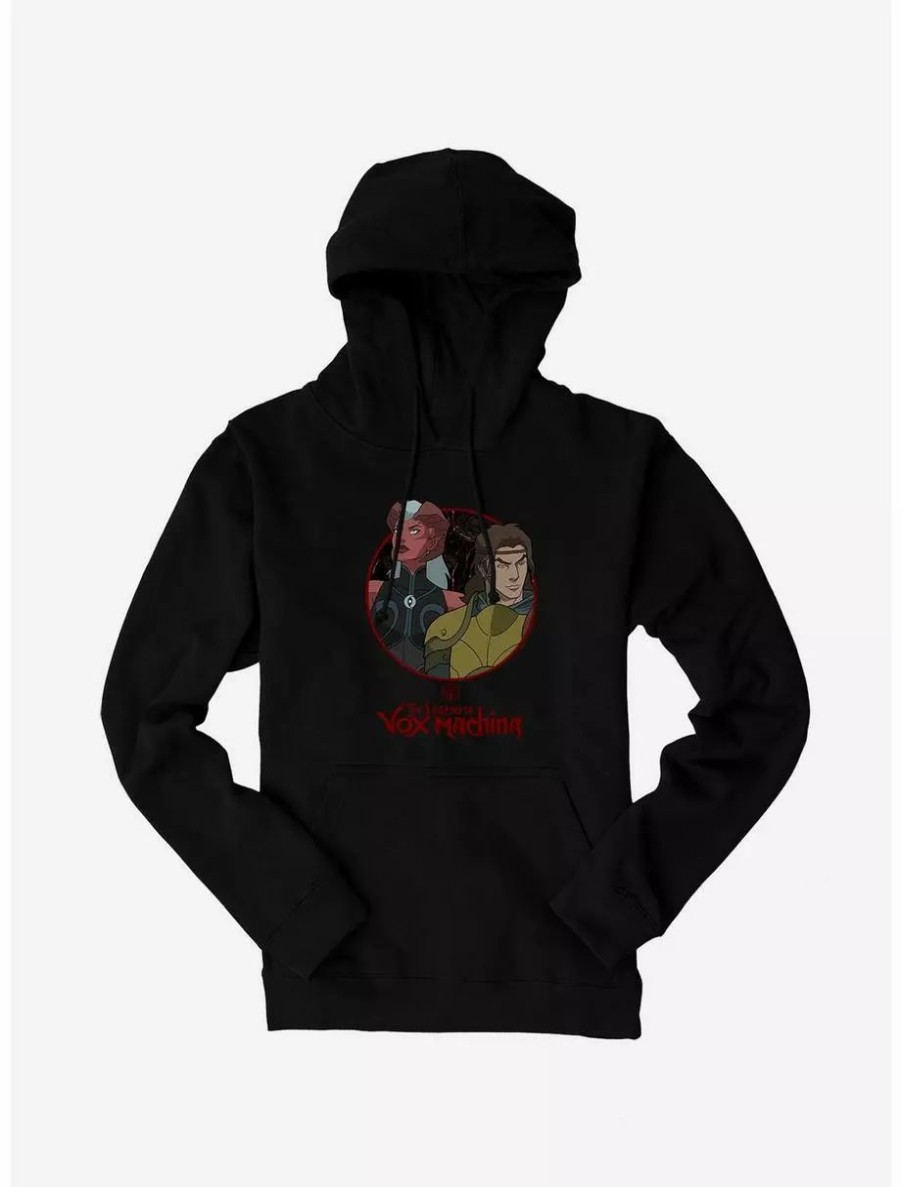 Hoodies * | Boxlunch Critical Role The Legend Of Vox Machina Kash And Zahra Hoodie