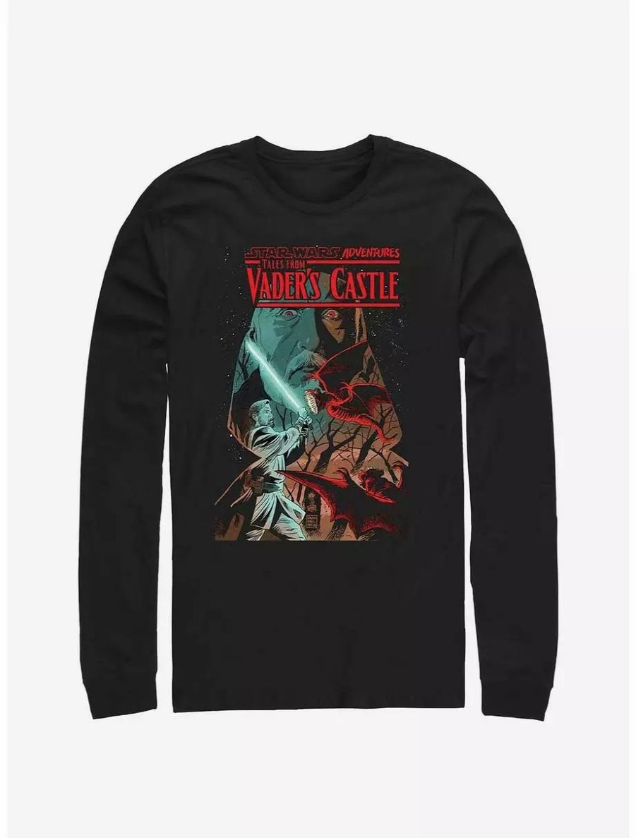 Long Sleeves * | Boxlunch Star Wars Saber Tales From Vader'S Castle Long Sleeve T-Shirt