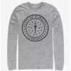 Long Sleeves * | Boxlunch Stranger Things Hawkins City Seal Long-Sleeve T-Shirt