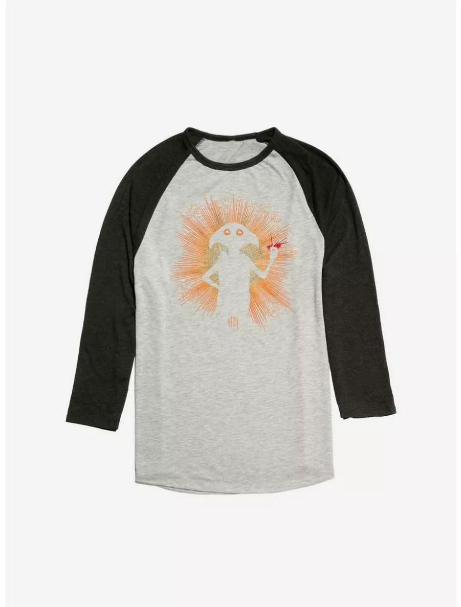 Long Sleeves * | Boxlunch Harry Potter Dobby Snaps Raglan