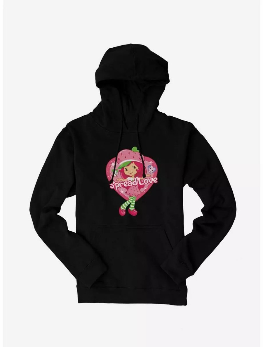 Hoodies * | Boxlunch Strawberry Shortcake Spread Love Hoodie