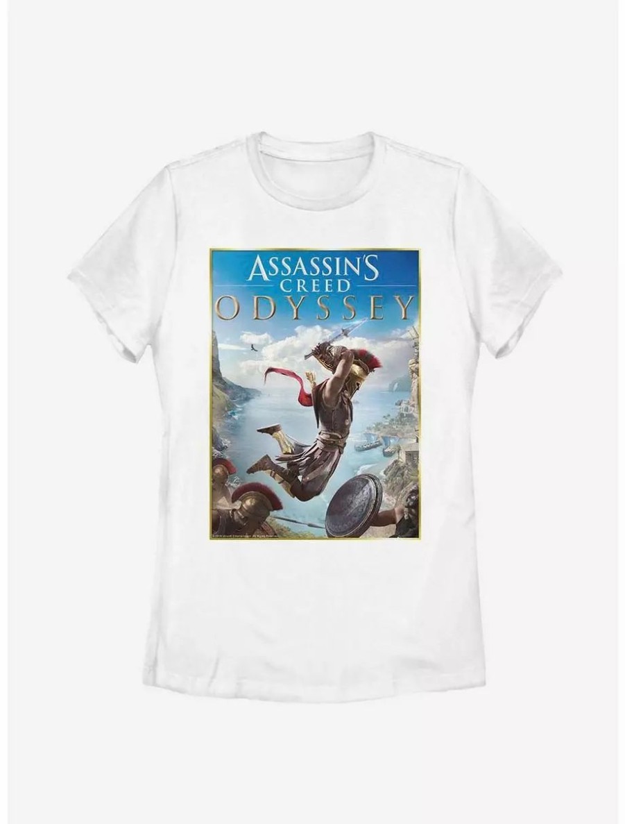 Graphic Tees * | Boxlunch Assassin'S Creed Odyssey Poster Womens T-Shirt