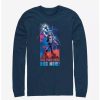 Long Sleeves * | Boxlunch Marvel Thor: Love And Thunder Ends Here And Now Long-Sleeve T-Shirt