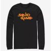 Long Sleeves * | Boxlunch Squid Game Bright Logo Long Sleeve T-Shirt