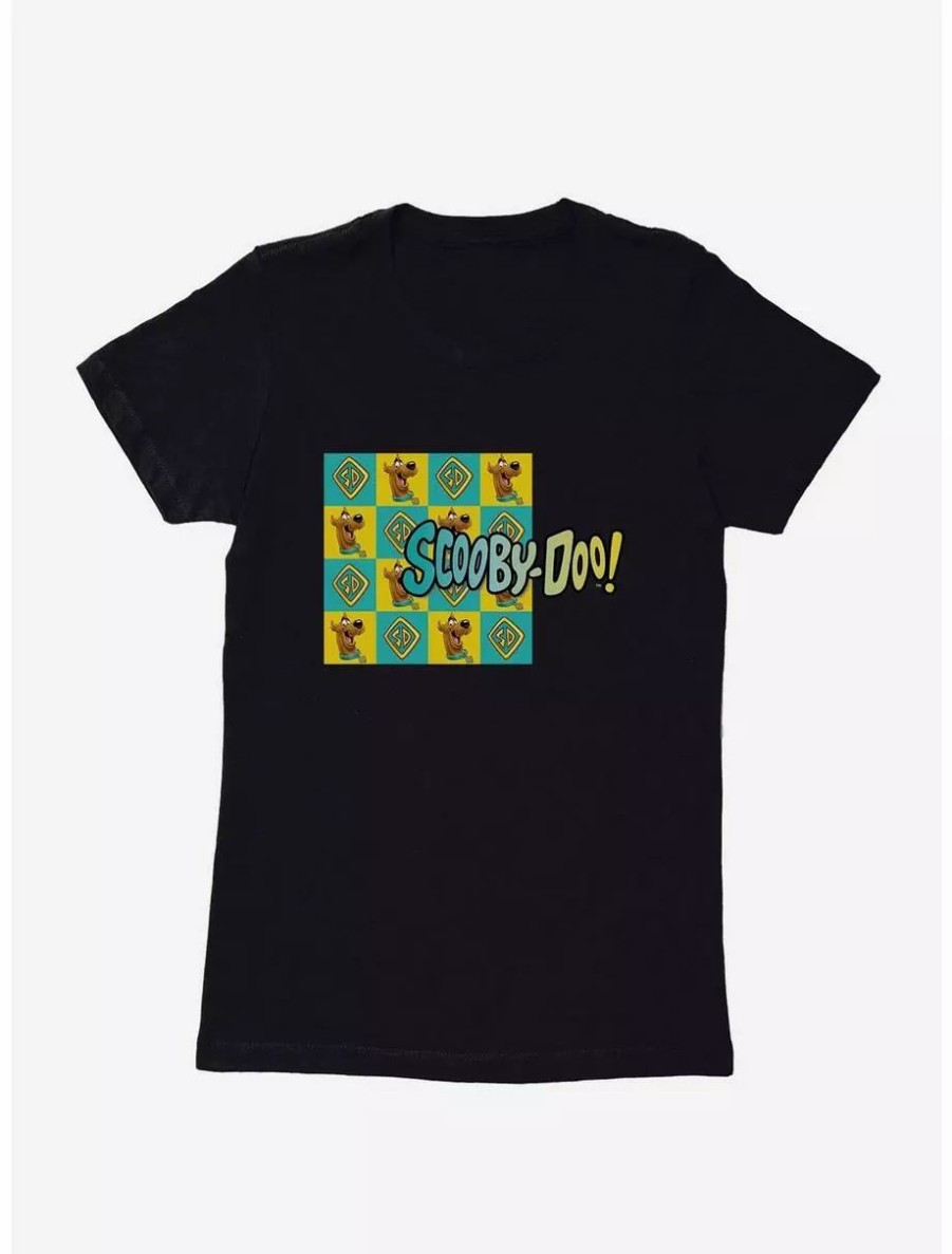 Graphic Tees * | Boxlunch Scooby-Doo Grid Womens T-Shirt