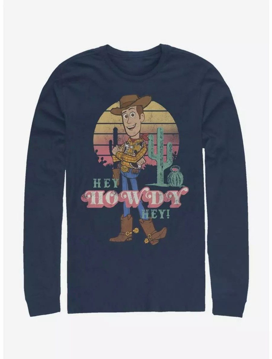 Long Sleeves * | Boxlunch Disney Pixar Toy Story 4 Hey Howdy Long Sleeve T-Shirt