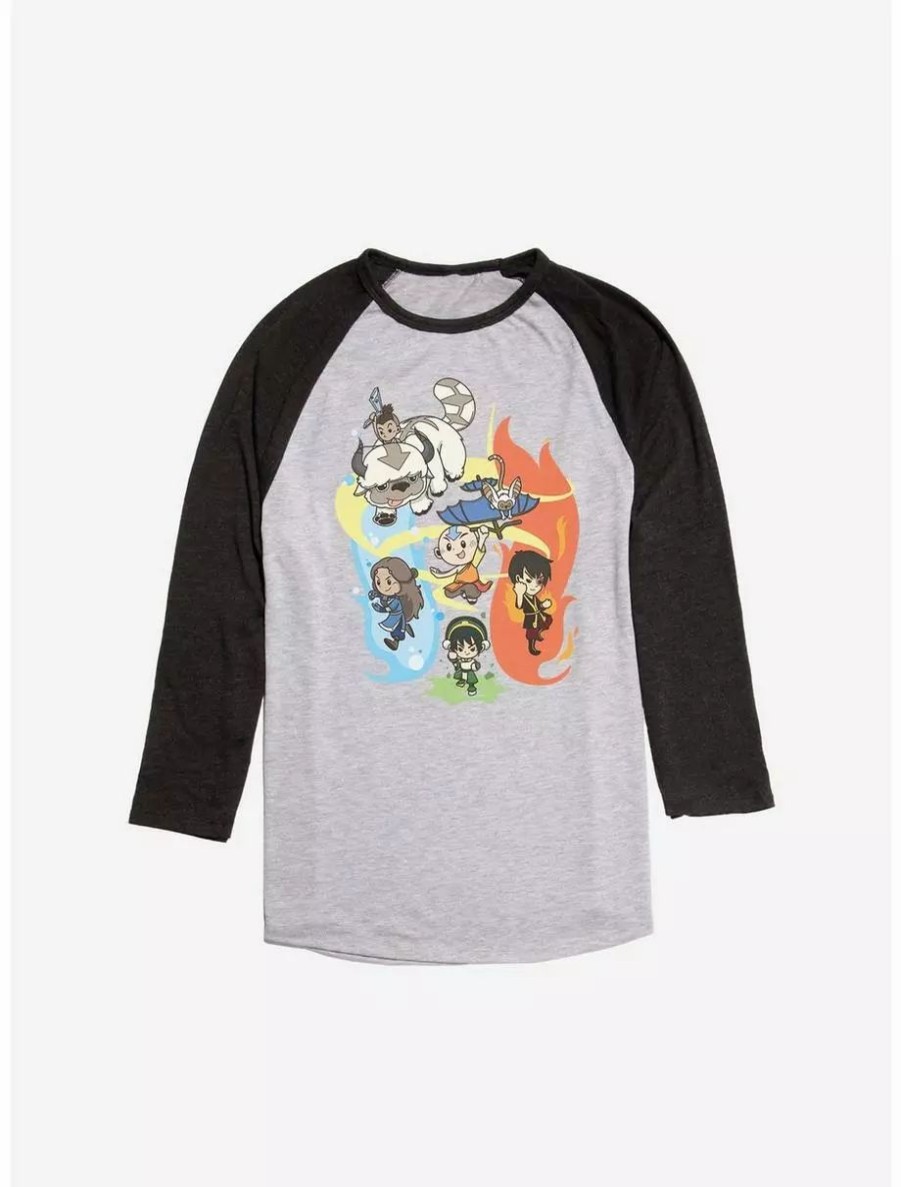 Long Sleeves * | Avatar: The Last Airbender Book Three Adventures Raglan Boxlunch Exclusive