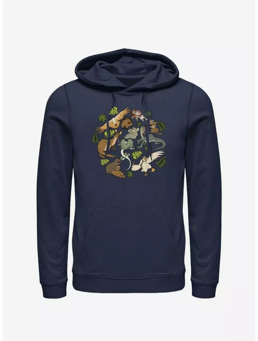 Hoodies * | Boxlunch Disney The Rescuers Down Under Wildlife Hoodie