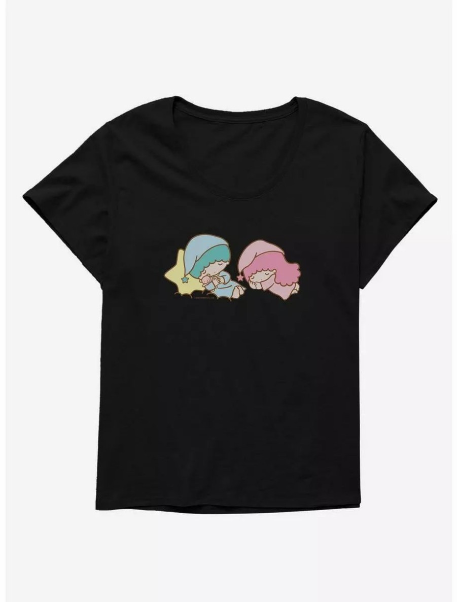 Graphic Tees * | Boxlunch Little Twin Stars Bed Time Womens T-Shirt Plus Size