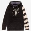 Hoodies * | Disney The Nightmare Before Christmas Jack Skellington Tie-Dye Sleeve Hoodie Boxlunch Exclusive