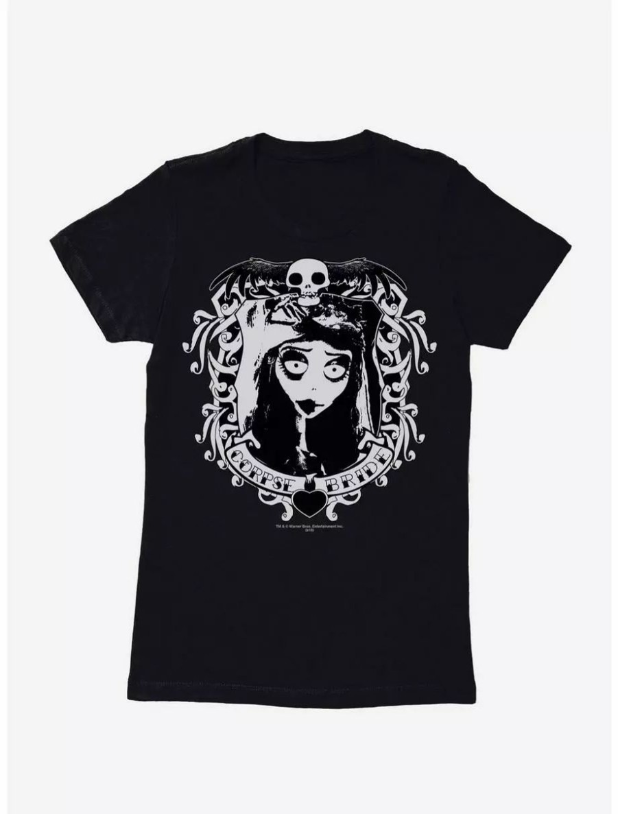 Graphic Tees * | Boxlunch Corpse Bride Emily Bride Portrait Womens T-Shirt