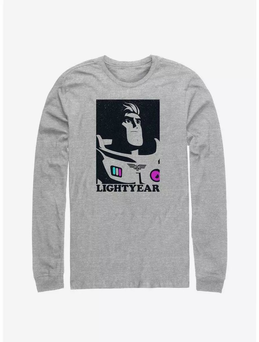 Long Sleeves * | Boxlunch Disney Pixar Lightyear Contrast Long-Sleeve T-Shirt