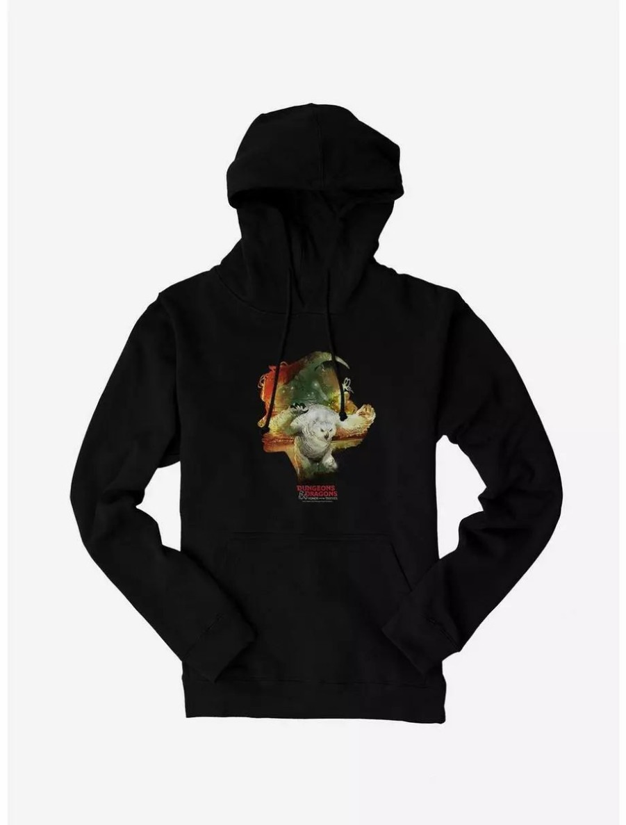 Hoodies * | Boxlunch Dungeons & Dragons: Honor Among Thieves Owlbear Silhouette Hoodie