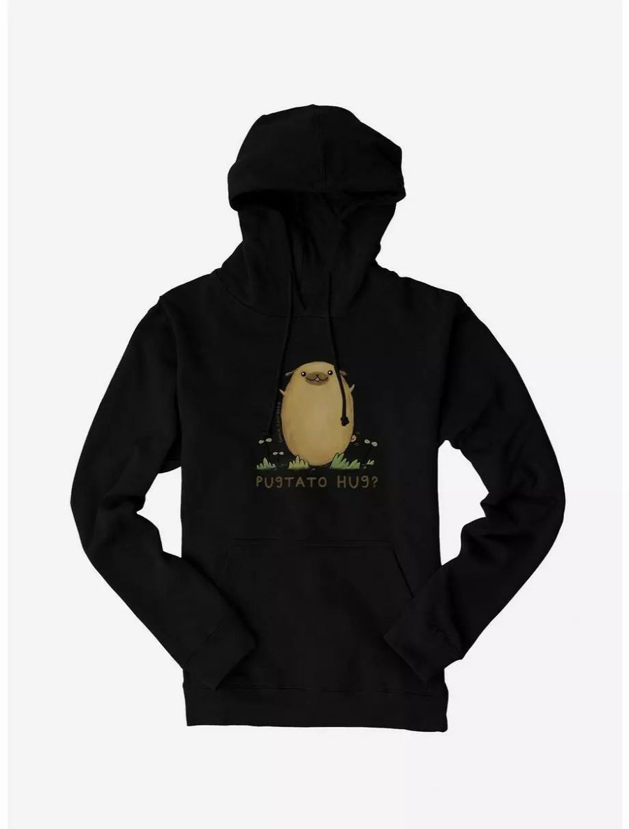 Hoodies * | Boxlunch Pugtato Hug Hoodie