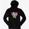 Hoodies * | Boxlunch Care Bear Cousins Cozy Heart Penguin Lucky Hoodie