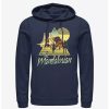 Hoodies * | Star Wars The Mandalorian Bo-Katan & Din Djarin Sunset Nevarro Landing Hoodie Boxlunch Web Exclusive