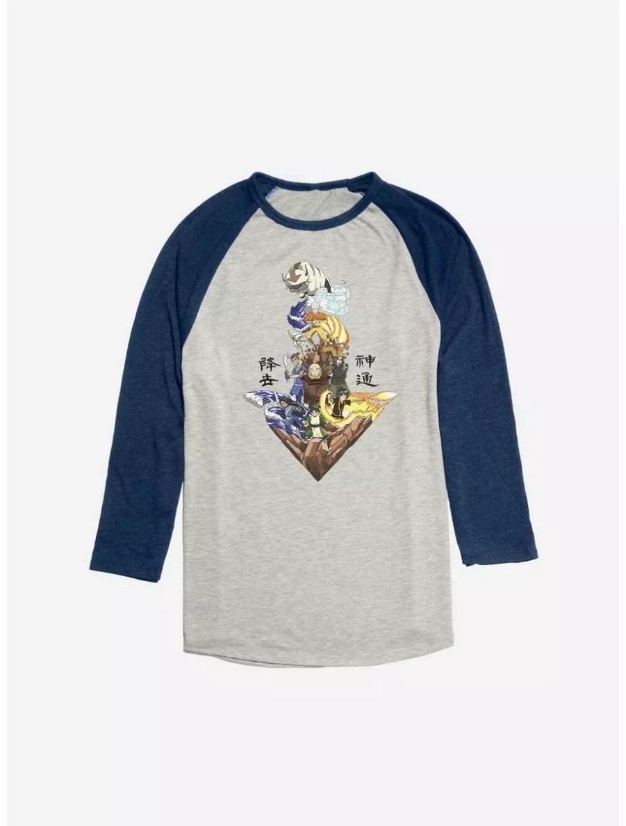 Long Sleeves * | Boxlunch Avatar: The Last Airbender The Arrow Raglan