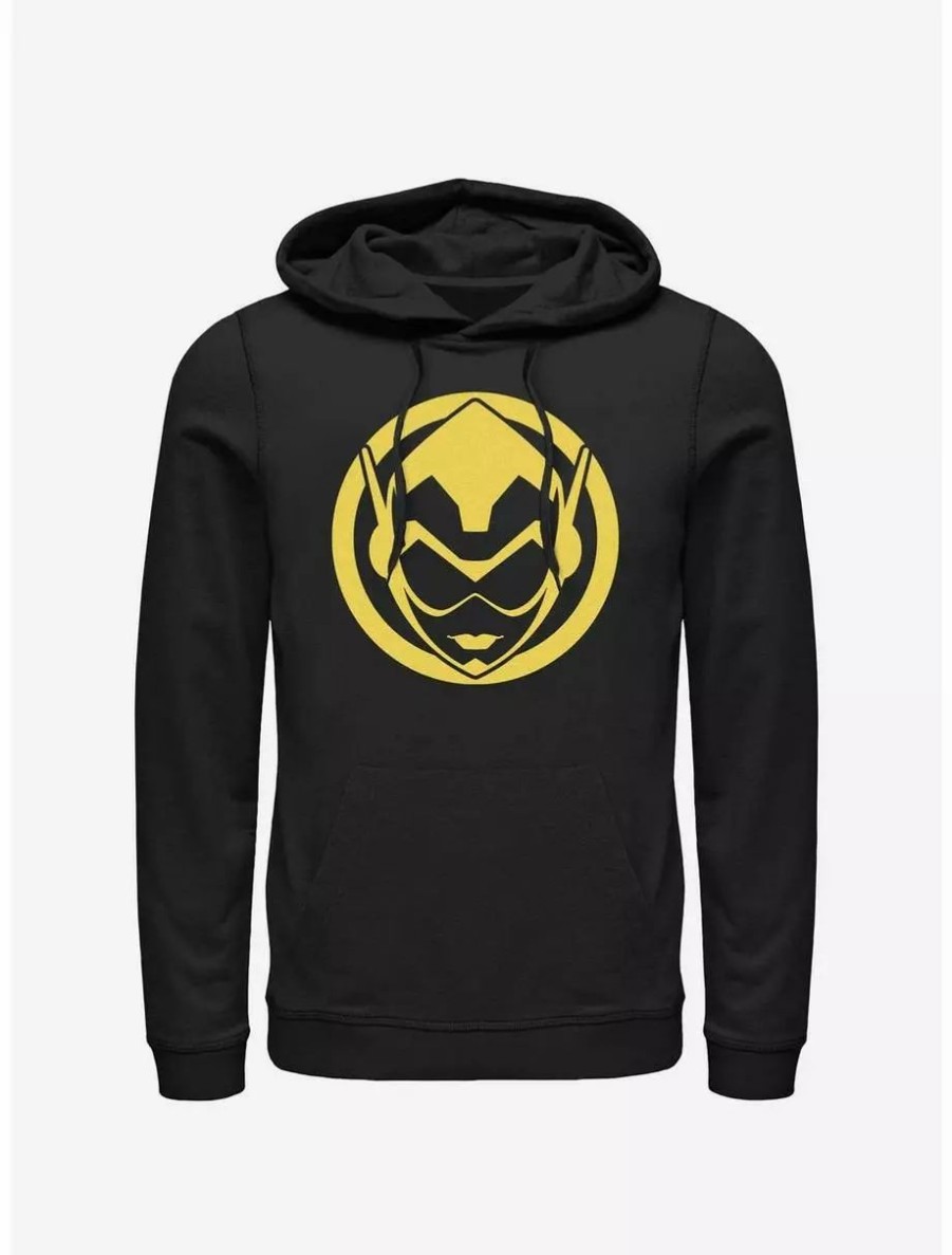 Hoodies * | Boxlunch Marvel Ant-Man And The Wasp: Quantumania Wasp Icon Hoodie