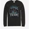 Long Sleeves * | Boxlunch Marvel Venom Venom Jumps Long-Sleeve T-Shirt