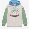 Hoodies * | Sanrio Cinnamoroll Camping Club Cinnamoroll Color Block Hoodie Boxlunch Exclusive