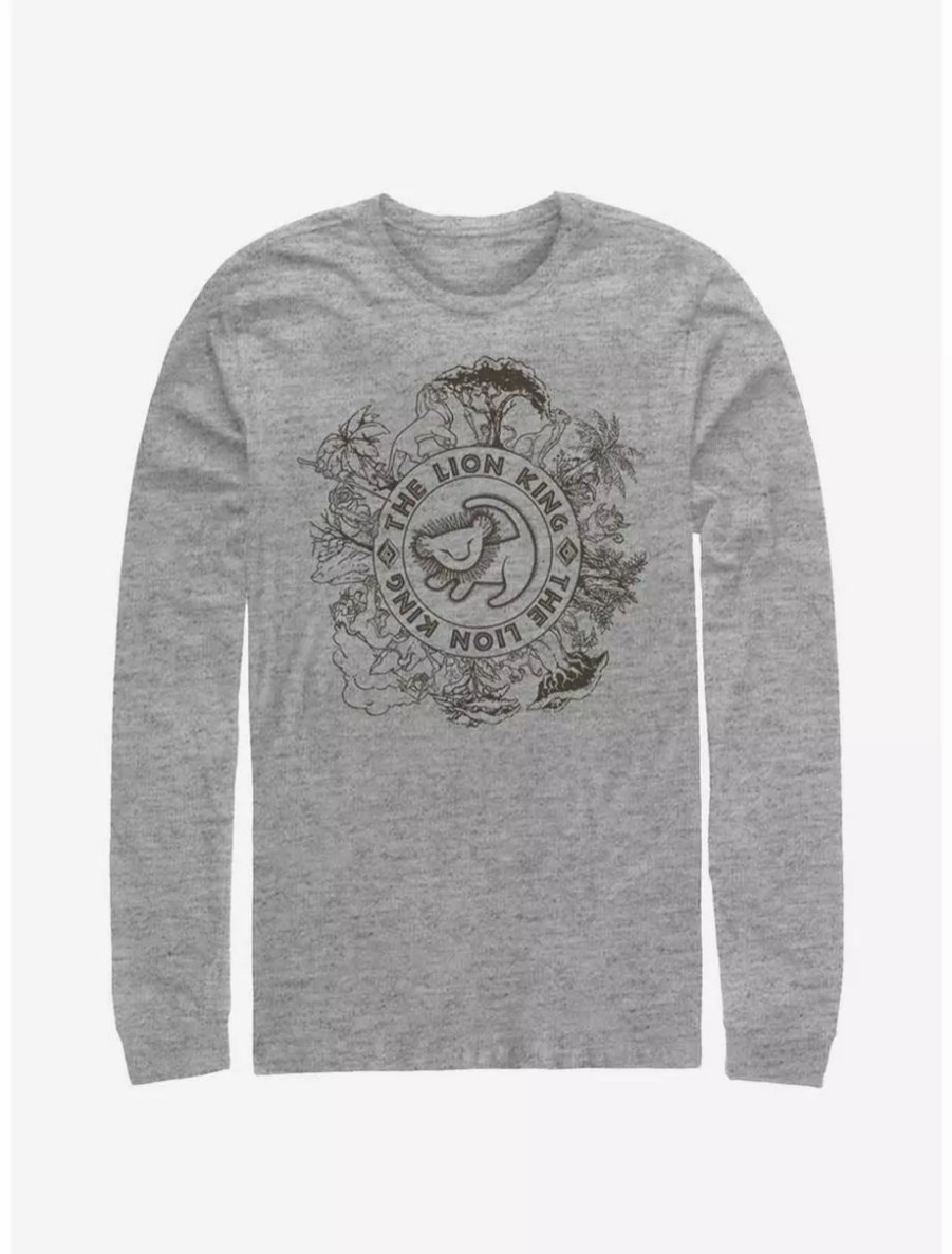 Long Sleeves * | Boxlunch Disney The Lion King Circle Of Life Long-Sleeve T-Shirt