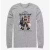 Long Sleeves * | Boxlunch Kingdom Hearts Riku, Sora, And Kairi Group Long-Sleeve T-Shirt