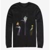 Long Sleeves * | Boxlunch Disney Sleeping Beauty Maleficent Watch Them Burn Long-Sleeve T-Shirt