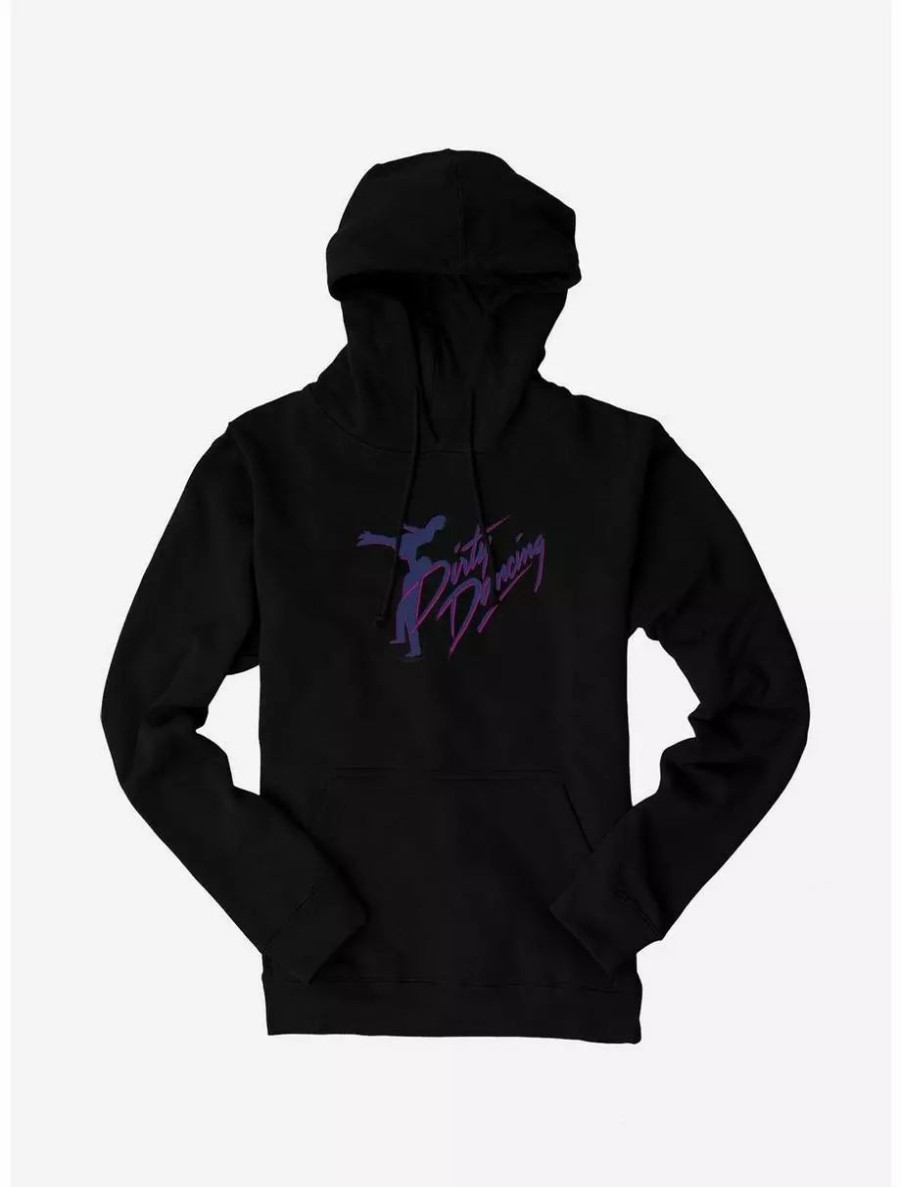 Hoodies * | Boxlunch Dirty Dancing Lift Title Silohouette Hoodie