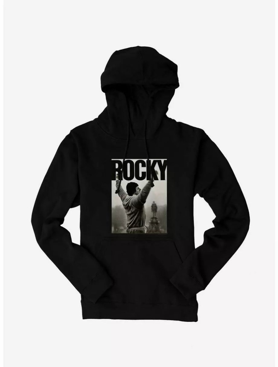 Hoodies * | Boxlunch Rocky Iconic Steps Print Hoodie